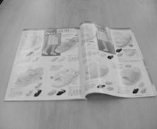 美容・ダイエット商材のチラシ