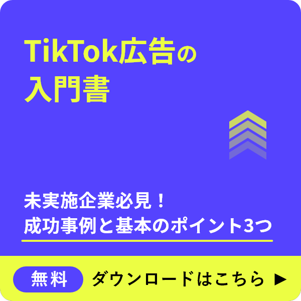 TikTok広告の入門書