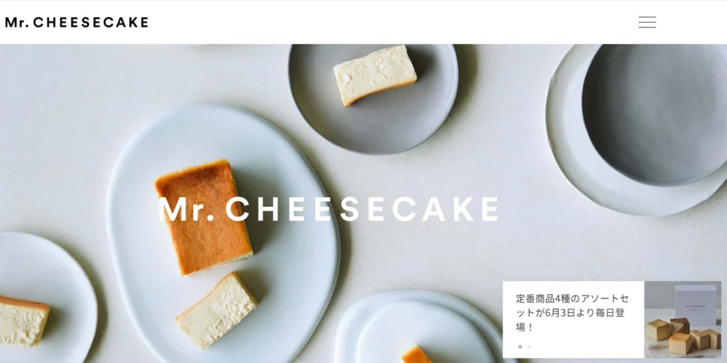 Mr.CHEESECAKEの紹介