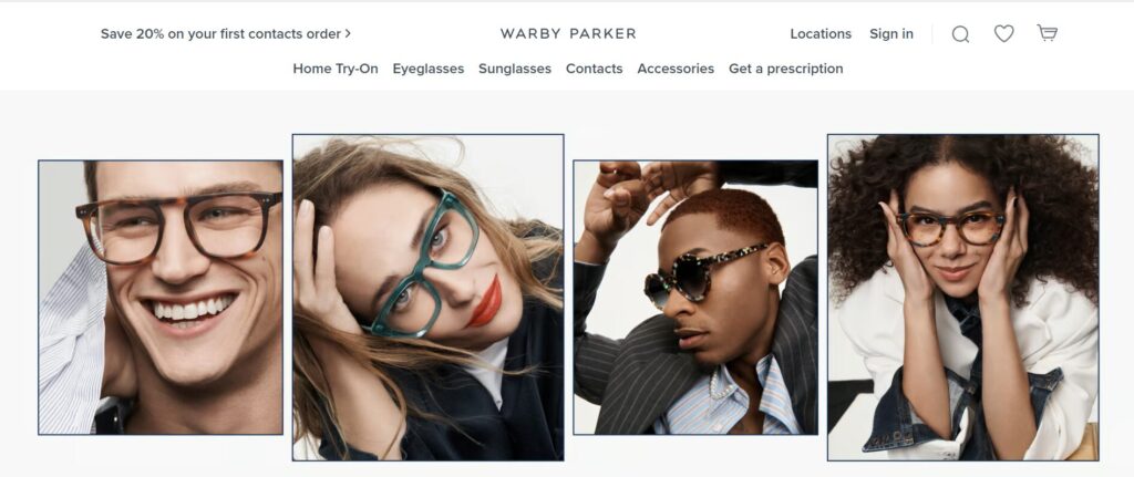 Warby Parkerの紹介