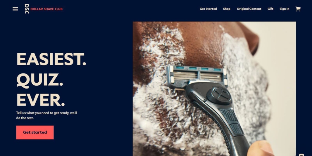 Dollar Shave Clubの紹介