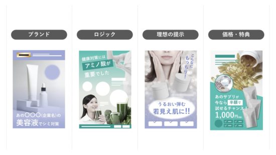 チラシ訴求のイメージ